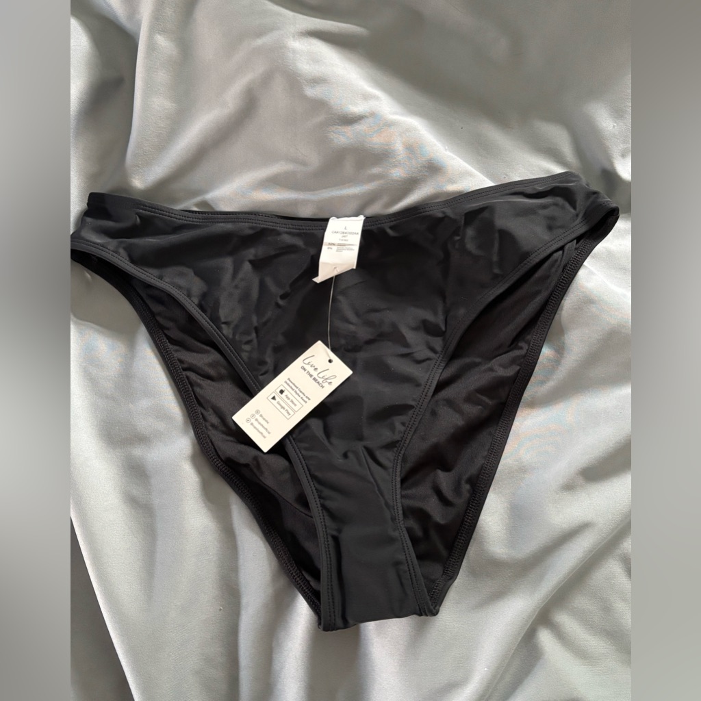 Brand New Black Bikini Bottoms